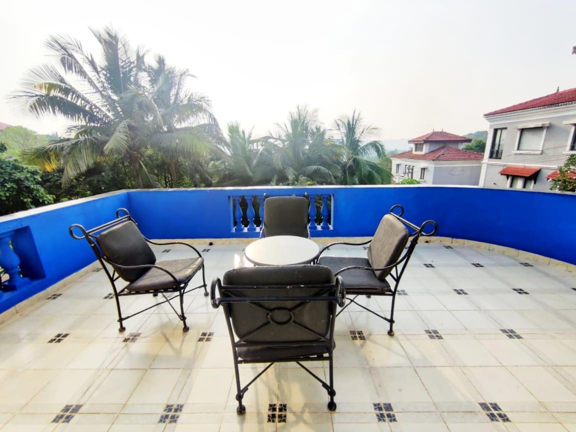 Amazing Hilltop 4 Bhk Villa With Private Pool Near Candolim Esterno foto