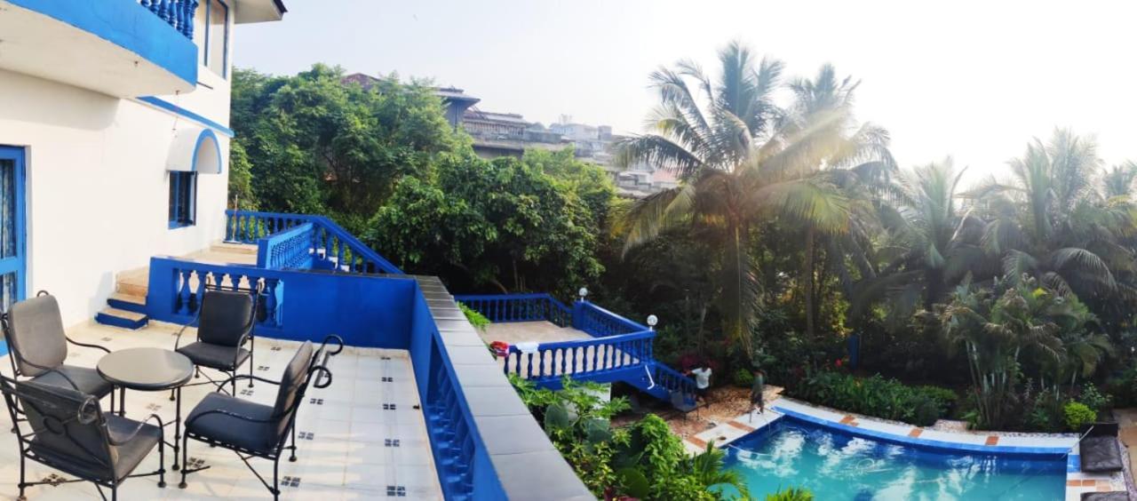 Amazing Hilltop 4 Bhk Villa With Private Pool Near Candolim Esterno foto